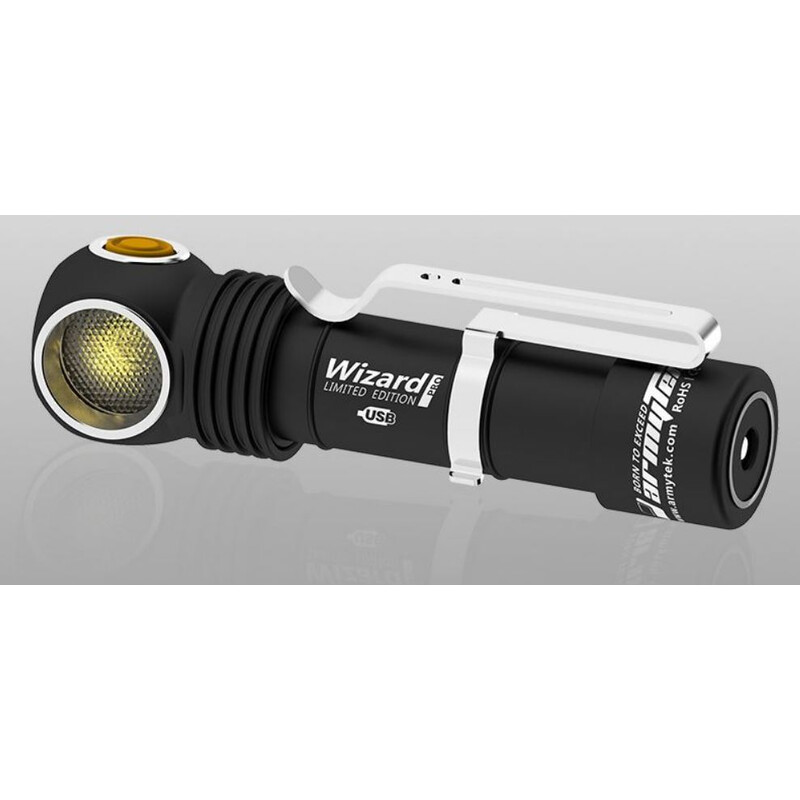 Armytek Torcia Lampada magnetica Wizard Pro Nichia (luce calda)