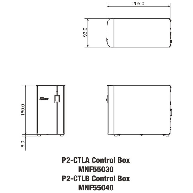 Nikon P2-CTLB Controller manuale SMZ18