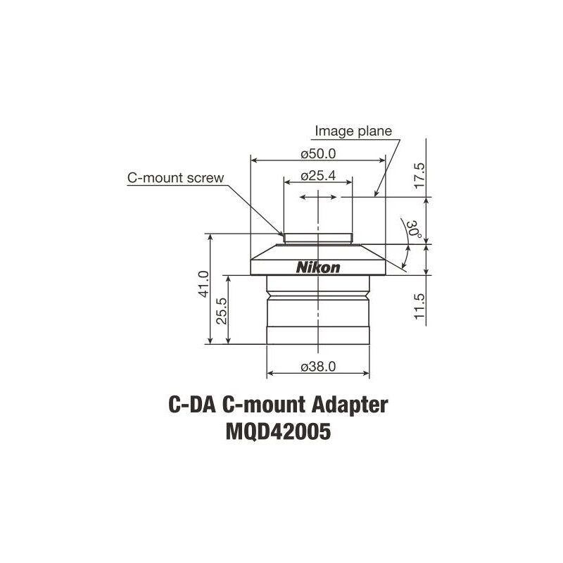 Nikon Adattore Fotocamera C-DA C-Mount Adapter