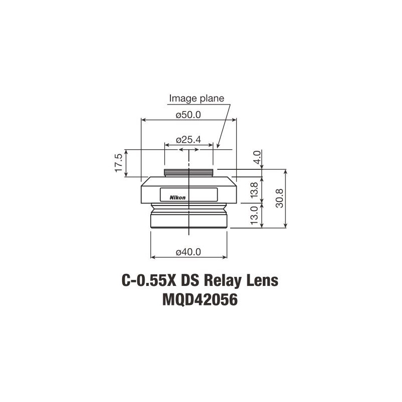 Nikon Adattore Fotocamera C-Mount-Adapter 0,55x