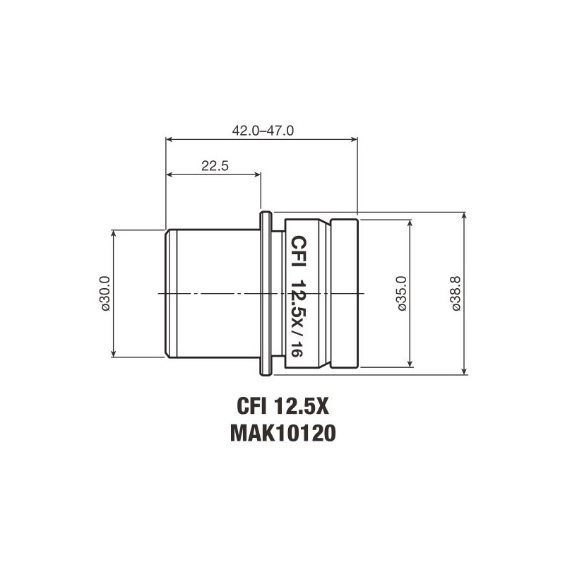 Nikon Oculare CFI Eyepiece 12.5X/16