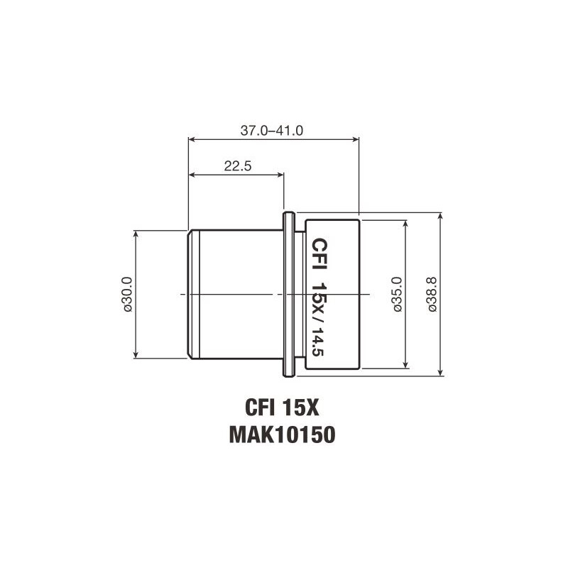 Nikon Oculare CFI Eyepiece 15X/14.5