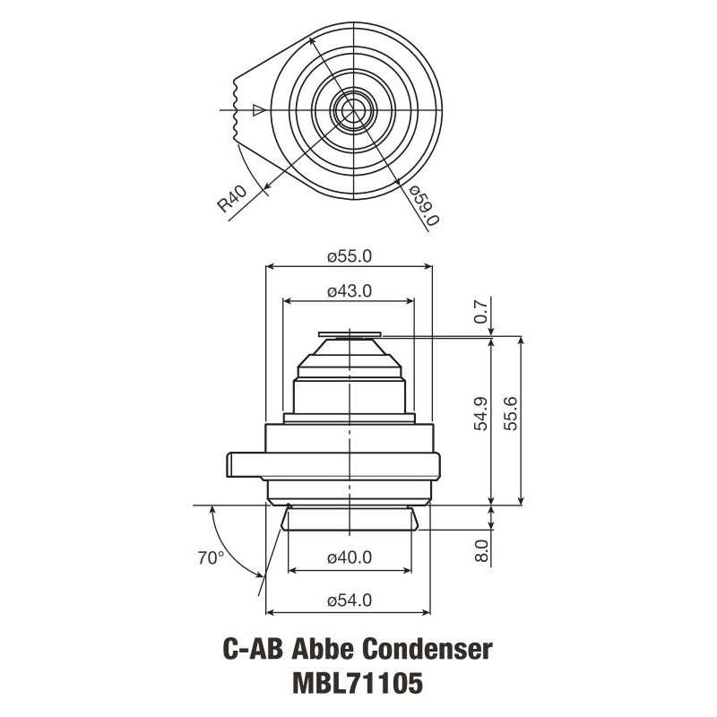 Nikon Condensatore C-C Abbe N.A. 0.90)