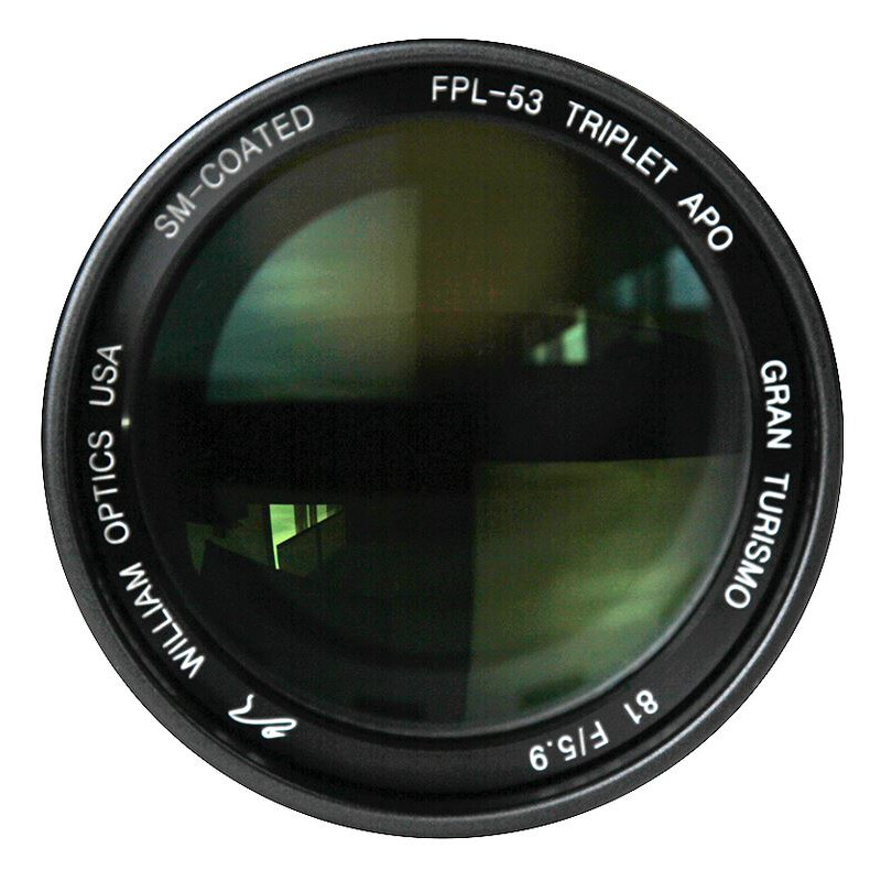 William Optics Rifrattore Apocromatico AP 81/478 Gran Turismo 81 IV OTA Guidescope-Set