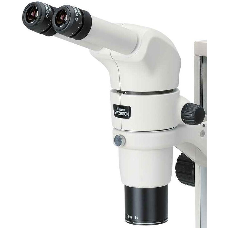 Nikon Microscopio stereo zoom SMZ800N, bino, 1x-8x, FN22, W.D.78mm, supporto C-US2