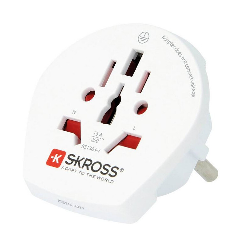 Skross Trasformatore Adattatore da viaggio World to Europe