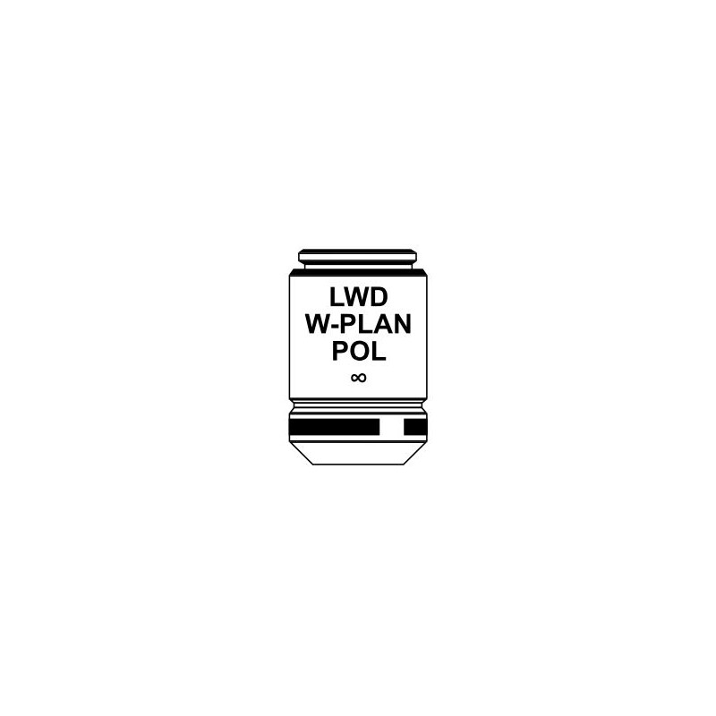 Optika Obiettivo IOS LWD W-PLAN POL objective 10x/0.25, M-1137