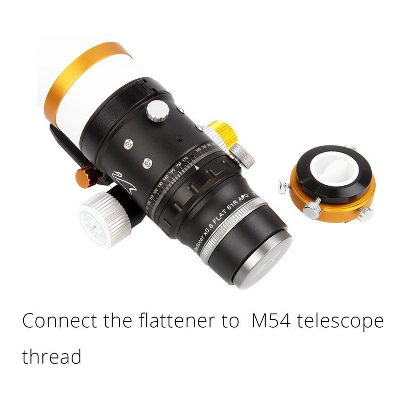 William Optics Flattener Reducer regolabile Flat61R per ZenithStar 61