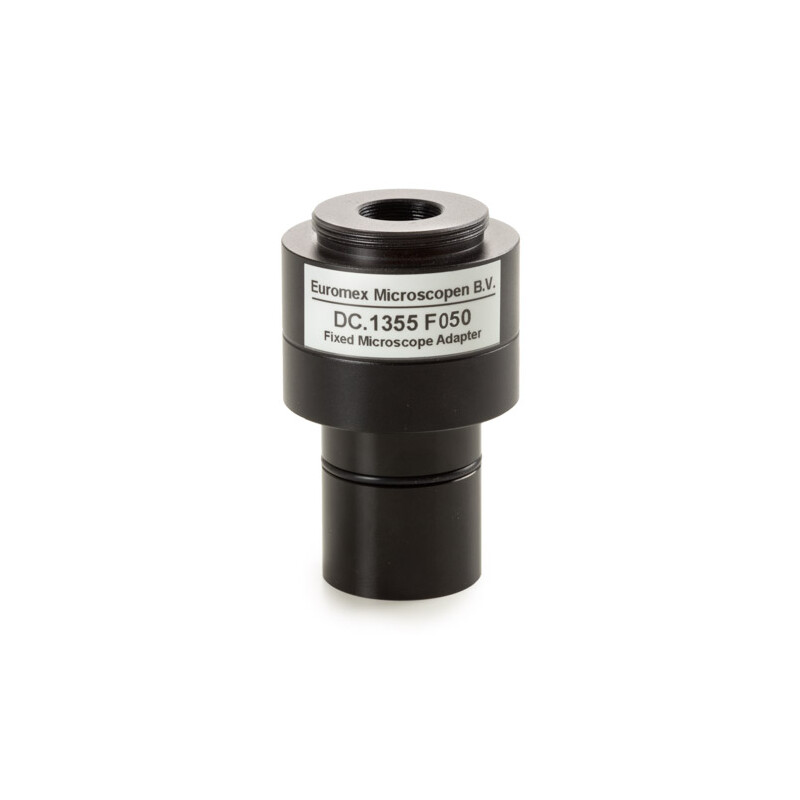 Euromex Adattore Fotocamera DC.1355, C-Mount 0,5x, Ø23 mm, corto, 1/2 pollice