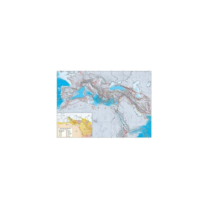 UKGE Mappa geodinamica del Mediterraneo