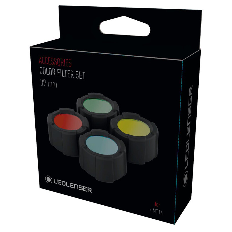 LED LENSER Set di filtri colore 39 mm