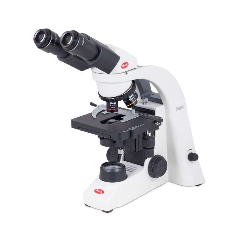 Motic Microscopio BA210 bino, infinity, EC- plan, achro, 40x-1000x,  LED