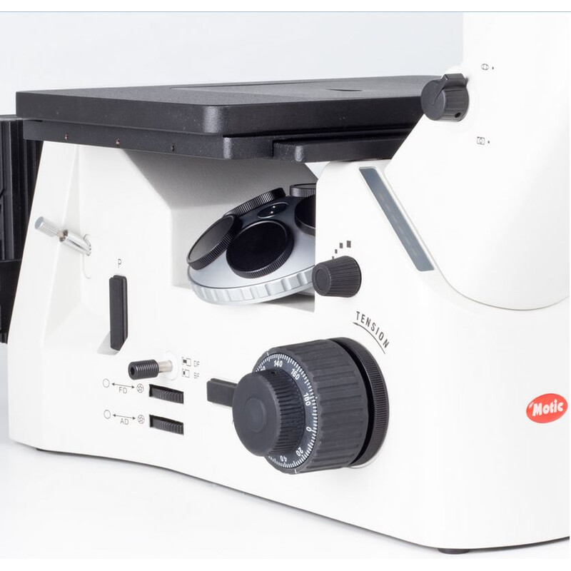 Motic Microscopio invertito AE2000 MET trino, infinito, Hal. 100W, (senza obiettivi)