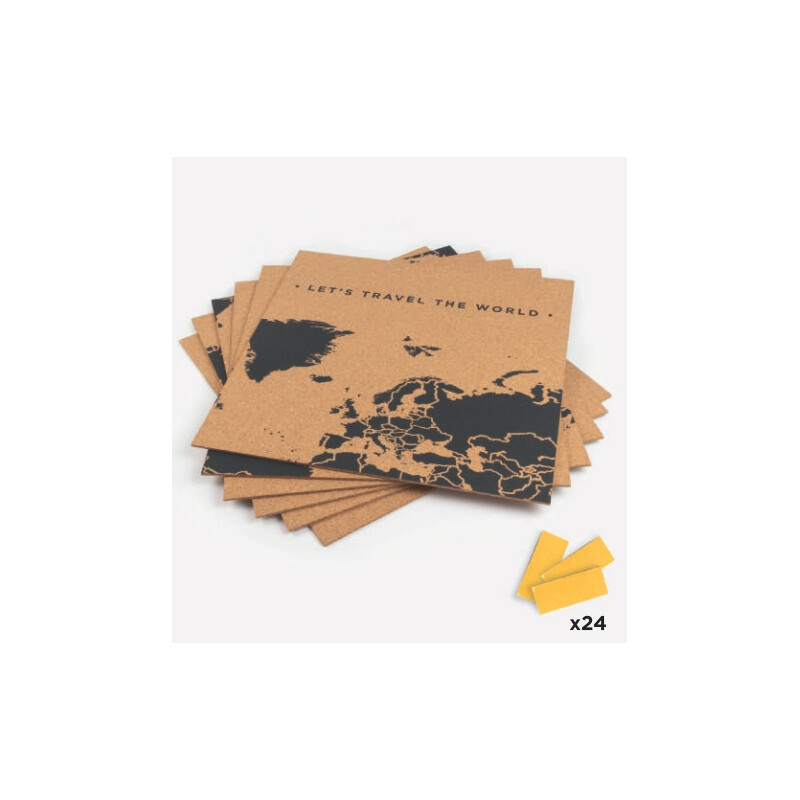Miss Wood Mappa puzzle XL - Nero