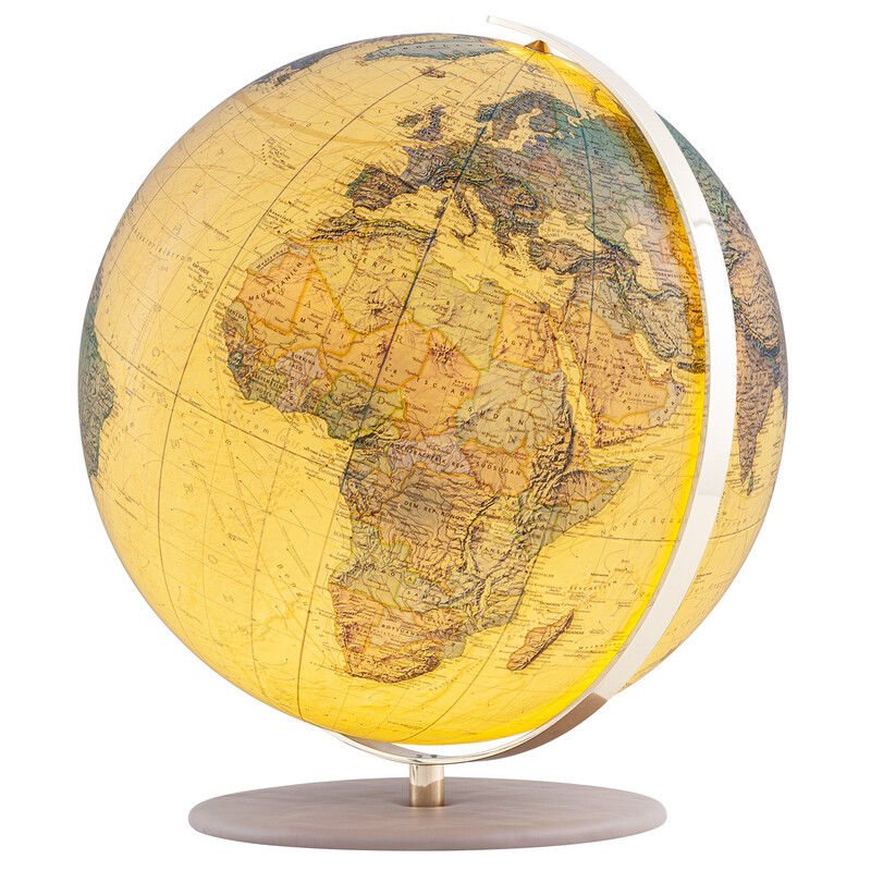 Columbus Globo Royal 40 cm in pelle liscia cammello