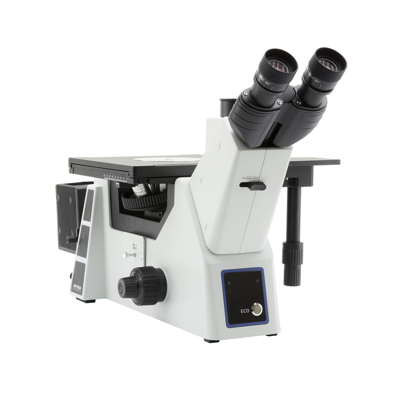 Optika Microscopio IM-5MET-EU, trino, inverso, IOS, obiettivi w.o., EU