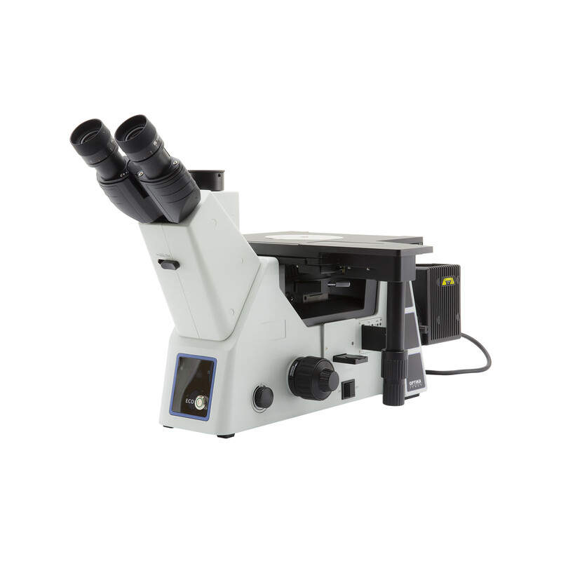 Optika Microscopio IM-5MET-EU, trino, inverso, IOS, obiettivi w.o., EU