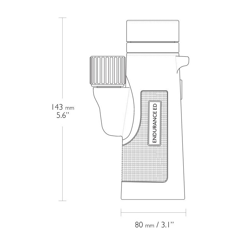 HAWKE Monoculare Endurance ED 8x42 Mono