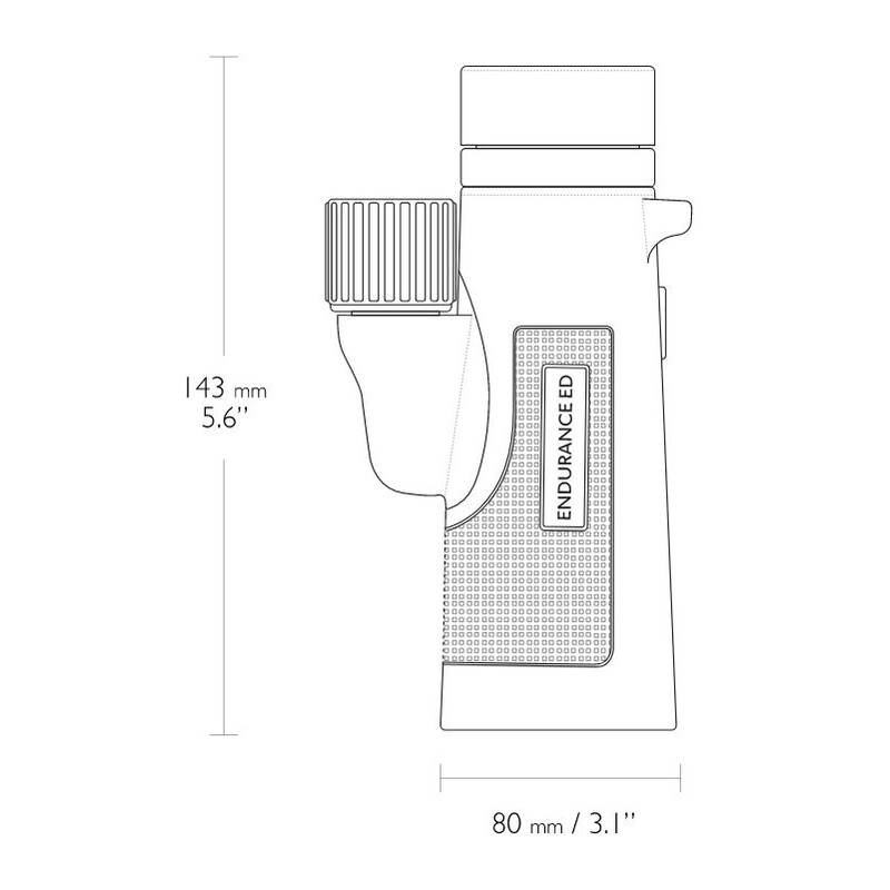 HAWKE Monoculare Endurance ED 10x42 Mono