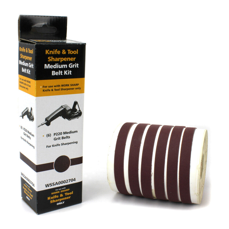 Work Sharp Assortimento di nastri per affilatura 220