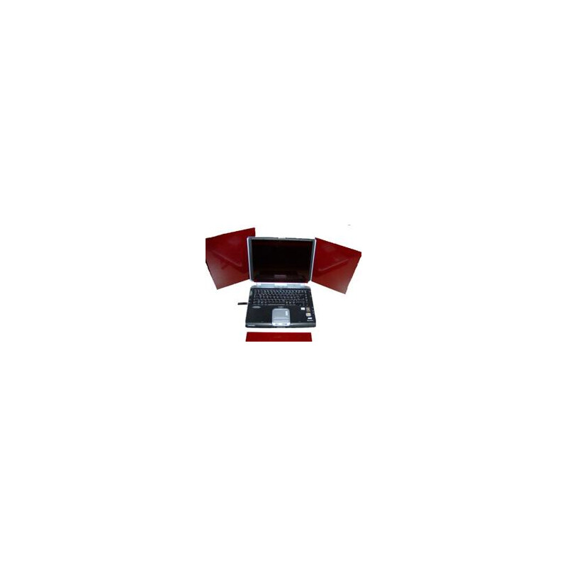 TS Optics Plexiglas rosso per monitor 360x270mm