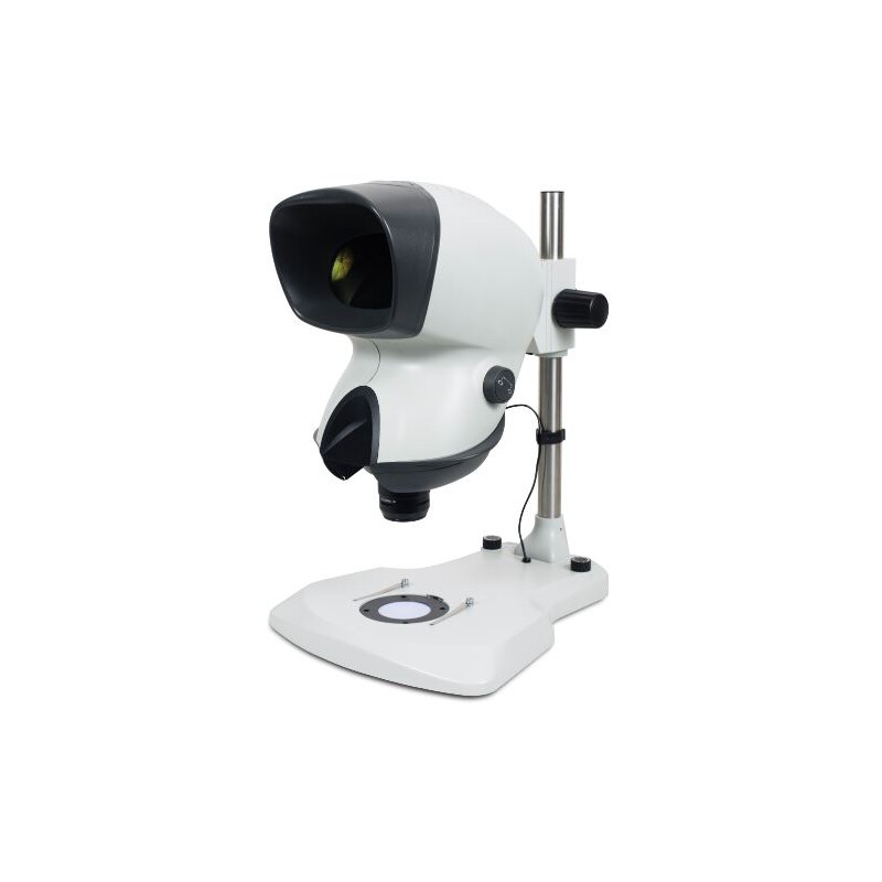 Vision Engineering Microscopio stereo zoom MANTIS Elite-Cam, MHDVF-TS, Säulenstativ, Auf-Durchlicht, LED, Kamera, 2MP, Vifox SW, o. Objektive