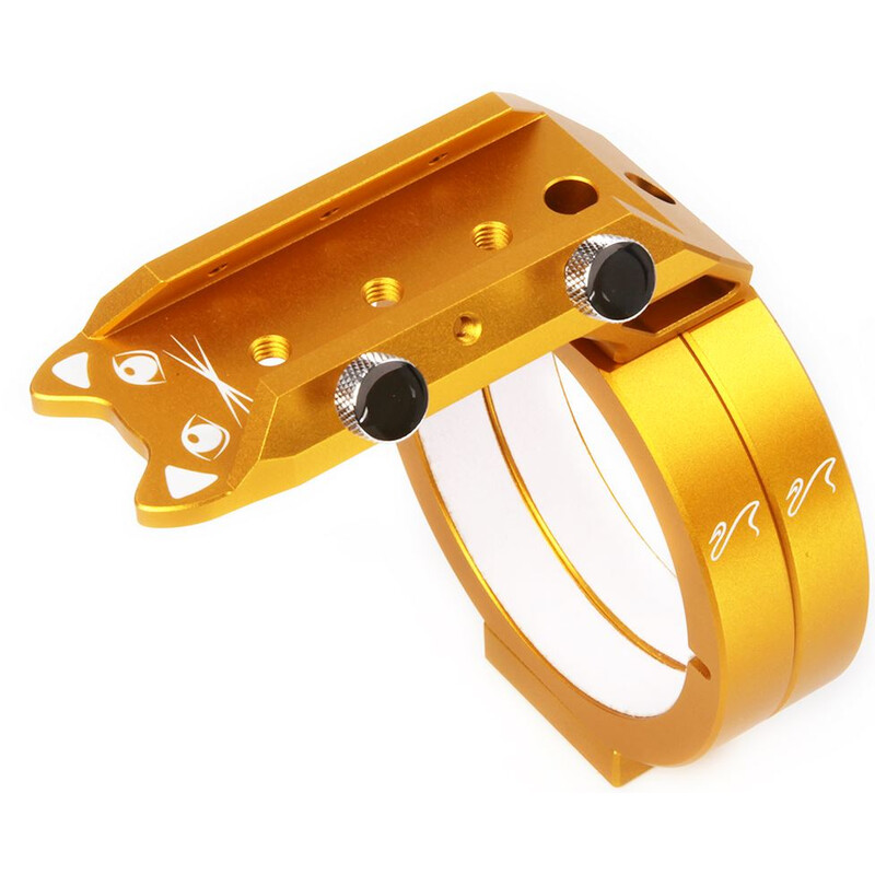 William Optics Anelli di sostegno e base per supporto cercatore per ZenithStar 61