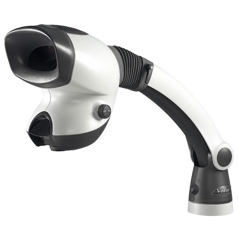Vision Engineering Microscopio stereo zoom MANTIS Elite Universal, ME-Uni, Testa, Illuminazione incidente, LED, Stativo universale, con revolver a 2 posizioni, 2-20x, senza obiettivi