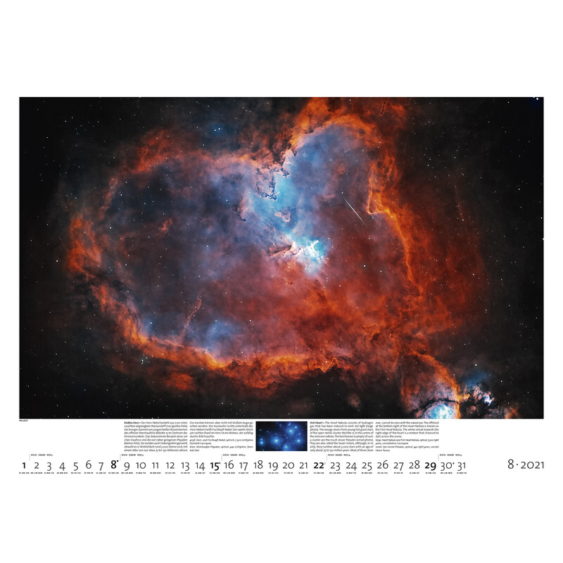 Palazzi Verlag Calendario Sternzeit 2021