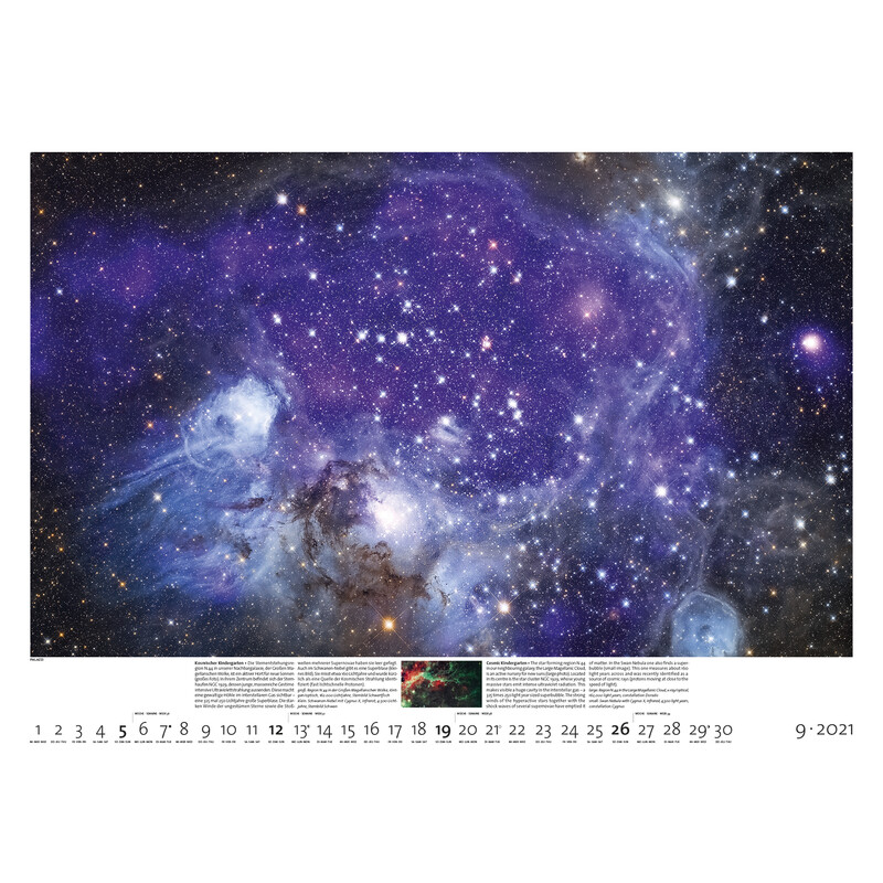 Palazzi Verlag Calendario Sternzeit 2021