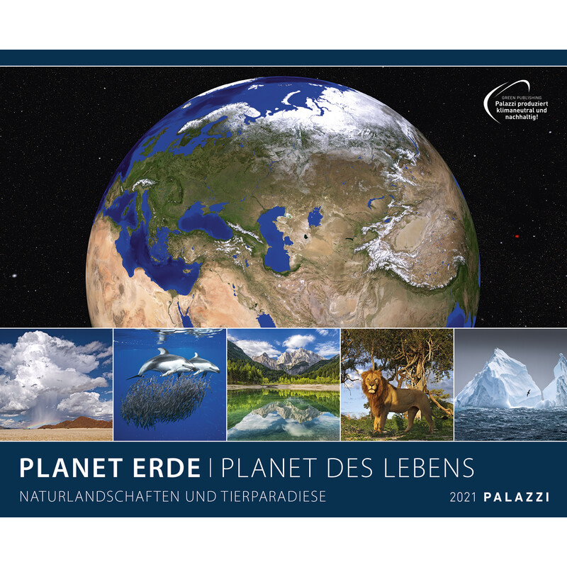 Palazzi Verlag Calendario Planet Earth 2021