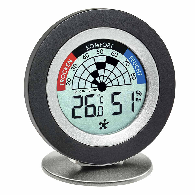 TFA Stazione meteo Set per il monitoraggio del clima interno con raccomandazione di ventilazione WEATHERHUB COSY RADAR