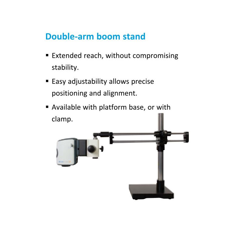 Vision Engineering Microscopio EVO Cam II, ECO2513, double arm boom, LED light, 5 Diopt W.D.197mm, HDMI, USB3, 24" Full HD