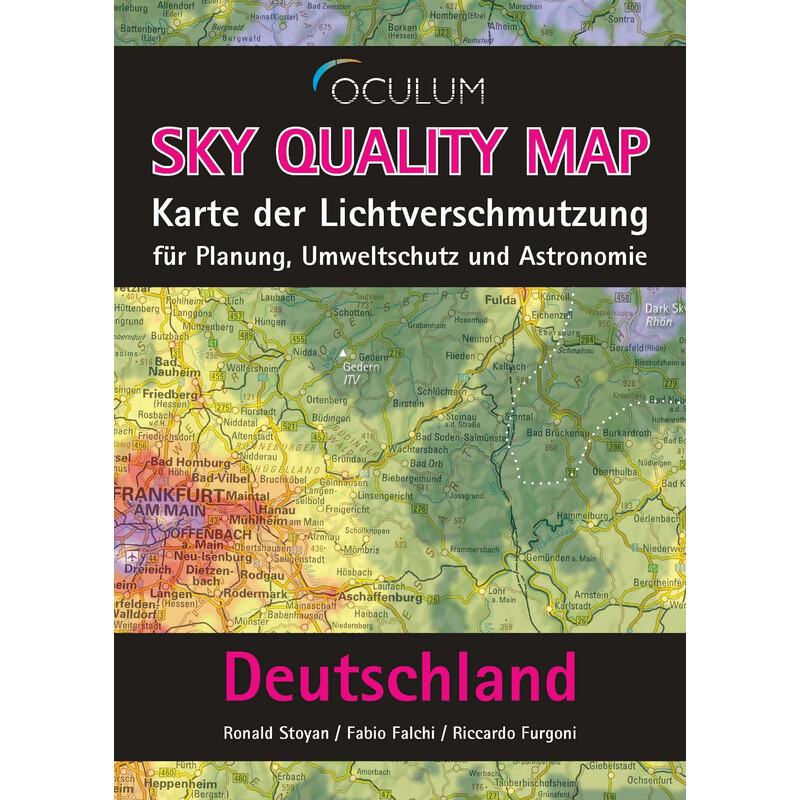 Oculum Verlag Mappa Sky Quality Map Deutschland