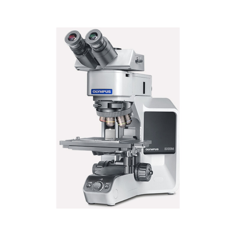 Evident Olympus Microscopio Olympus BX53-MET, HF, DF, trino, infinito, piano, Illuminazione incidente, LED, Mix