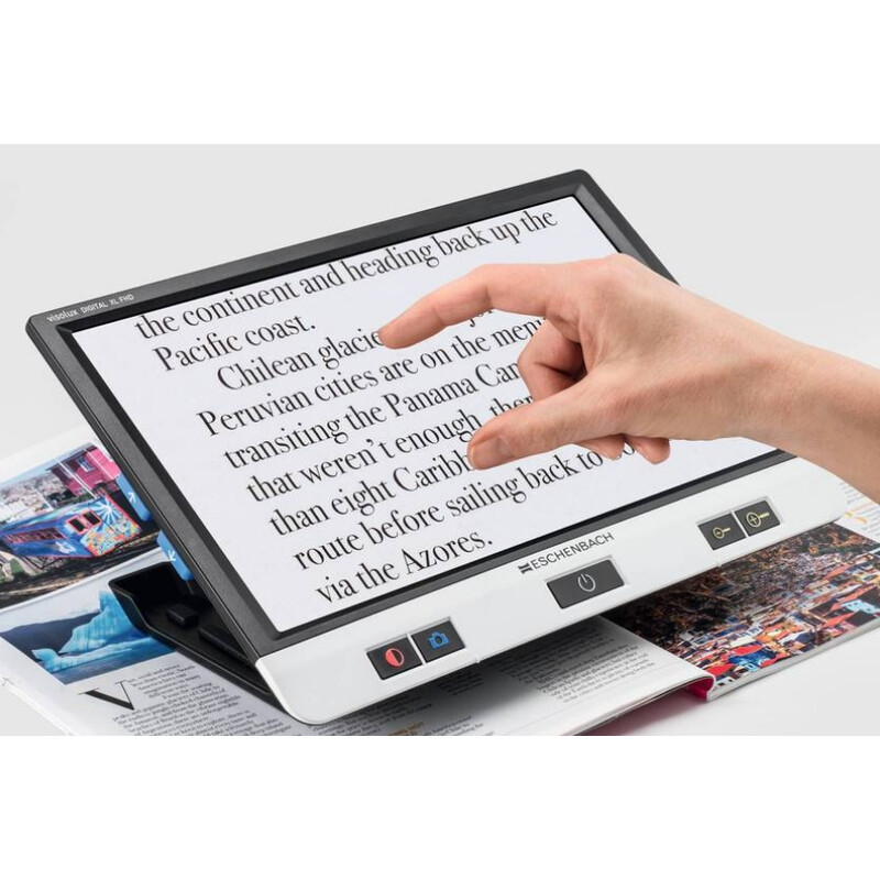 Eschenbach Lente d`Ingrandimento visolux, DIGITALE, XL, FHD, ausilio visivo elettronico