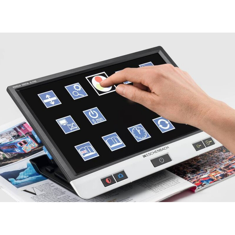 Eschenbach Lente d`Ingrandimento visolux, DIGITALE, XL, FHD, ausilio visivo elettronico