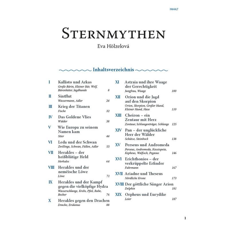 Astronomie-Verlag Miti sulle stelle