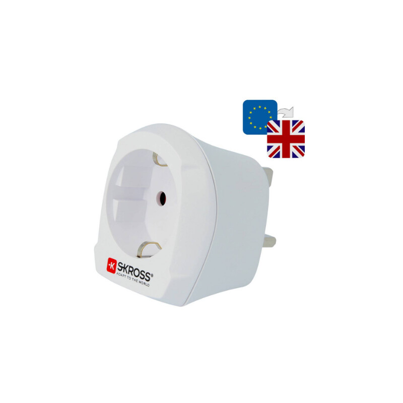 Skross Trasformatore Adattatore da Europe a UK