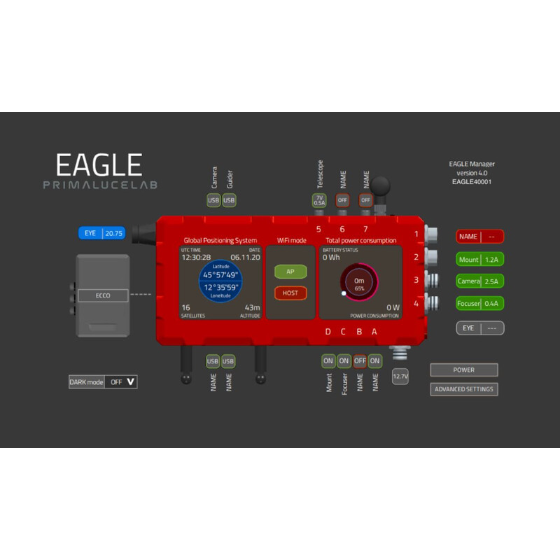 PrimaLuceLab Unità di controllo per astrofotografia EAGLE4