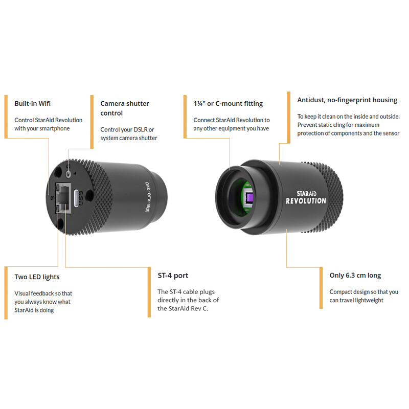 StarAid Fotocamera Standalone Autoguider Revolution Revision C