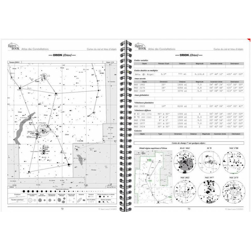 Astrobook Atlante Atlas des Constellations Tome 1 : Ciel Boréal