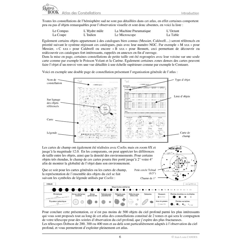 Astrobook Atlante Atlas des Constellations Tome 2 : Ciel Austral