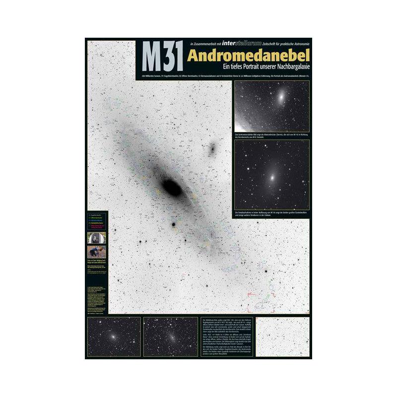 Oculum Verlag Poster M31 - Nebulosa di Andromeda