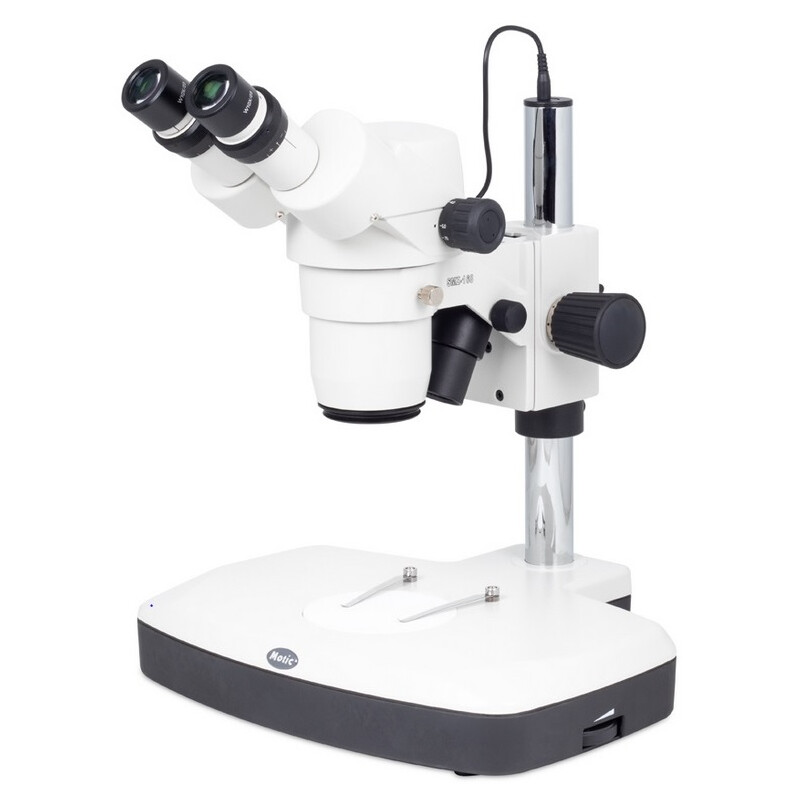 Motic Zoom-Stereomikroskop SMZ-168-BLED, bino, 7,5x-50x