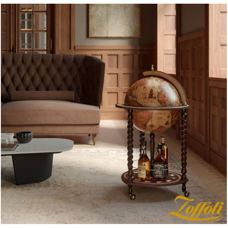 Zoffoli living Globo bar Explora Honey Brown 40 cm