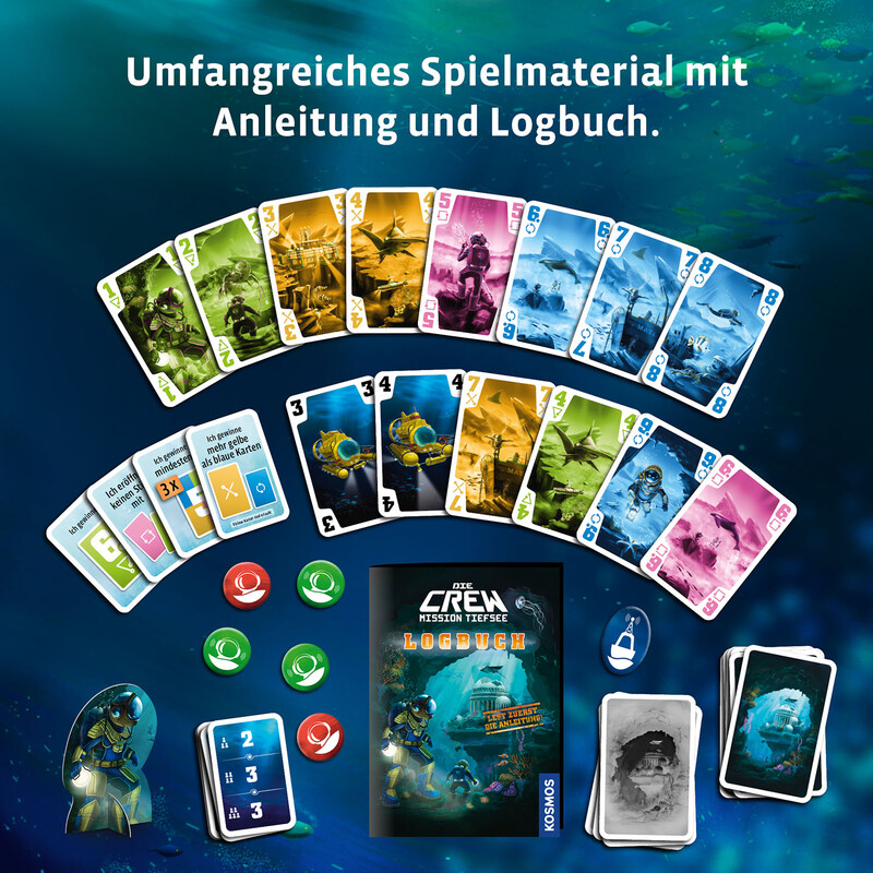 Kosmos Verlag Die Crew - Mission Tiefsee
