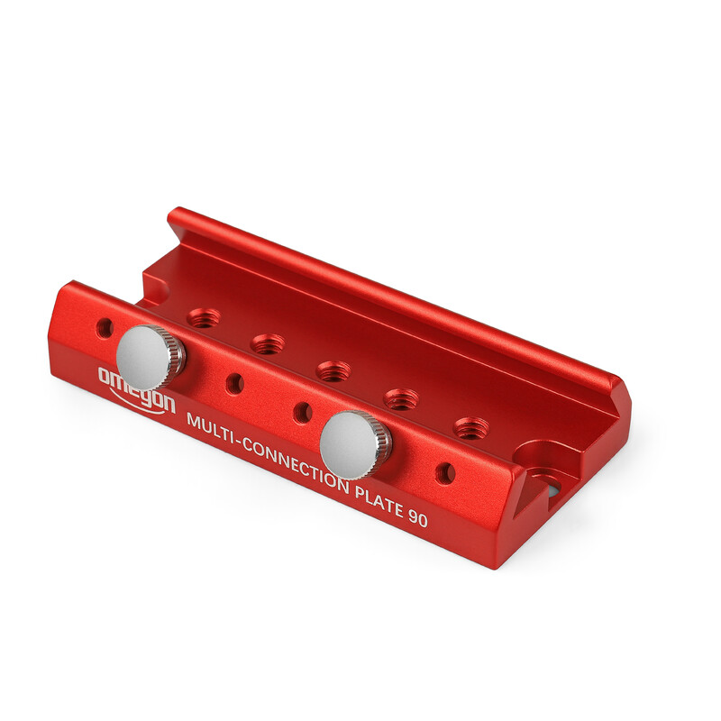 Omegon Binario di montaggio per cercatore per 72/400 Quintuplet APO