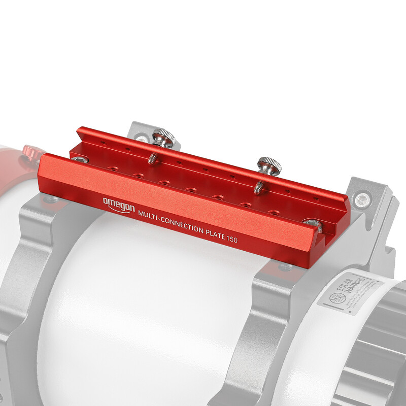 Omegon Binario di montaggio per cercatore per 108/600 Quintupletto APO