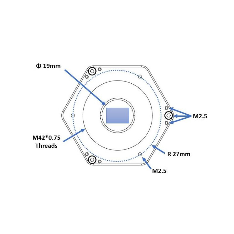 Artesky Fotocamera Mars-C Color